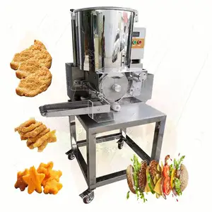 自动米饭汉堡工业块肉饼形式制作汉堡快餐机