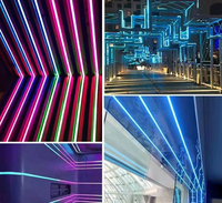 Tira de LED RGBIC Dual Blanco 3000K-6500K 12V WS2811 Direccionable, Tira de LED 2811 RGBWW Programable DMX 5050 Pixel, Resistente al Agua
