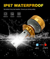 Phares de voiture LED haute luminosité GoodNews H4 H7 12V 240W 22000 Lm 6000K, remplacement universel, projecteur remanufacturé