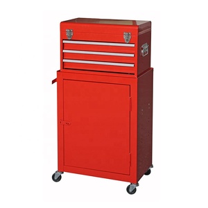 Armoire à outils HONGFEI à 3 tiroirs, robuste, en métal, verrouillable, pour la maison, le <span class=keywords><strong>garage</strong></span>, fabricant <span class=keywords><strong>de</strong></span> chariots à outils certifié BSCI - Product Image 2