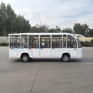 Double Head Bus High Quality <b>Passenger</b> Shuttle Electric City 72v Sightseeing Electric Bus School Bus - Product Image 4