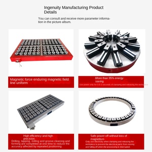 永久磁石チャック磁気テーブル付き電気400*600 <span class=keywords><strong>CNC</strong></span>マシニングセンター - Product Image 3