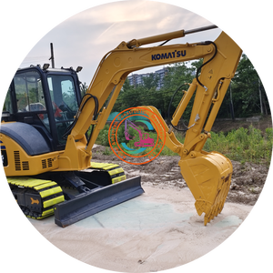 Mini pelle Komatsu PC55 5.5 tonnes pelleteuse d'occasion japonaise d'origine Shanghai livraison mondiale mini pelle d'occasion - Product Image 6