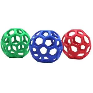 Wholesale Ball Pet Interactive Toy Funny Puppy Tennis Rubber Training Ultra Dog Balls Toys And Puppy Teething Chew Balls