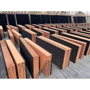 Panel de enfriamiento de panal de abeja de papel kraft para granjas montañosas, se adapta al <span class=keywords><strong>clima</strong></span> de pastizales <span class=keywords><strong>en</strong></span> colinas - Product Image 2