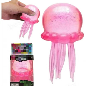 Jouets en gelée en gros : Méduse Flash à presser, Balle anti-stress pour soulager l'anxiété - Product Image 6