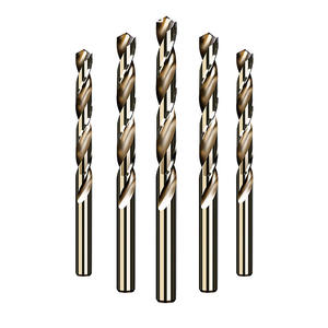 Foret HSS Cobalt Super-Dur Entièrement Affûté à Queue Droite pour le Perçage de l'Acier Inoxydable, Foret Électrique Polyvalent - Product Image 1