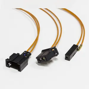 Productie automotive MEEST glasvezel lus kabel set met originele import connectors