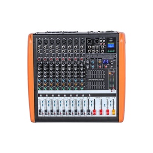 Série <span class=keywords><strong>GT</strong></span> 700W, mixeur audio haute puissance <span class=keywords><strong>2</strong></span> canaux, 99 effets numériques, 1AUX, <span class=keywords><strong>2</strong></span> groupes, panneau latéral rouge, 700W, XUNGUAN - Product Image 2