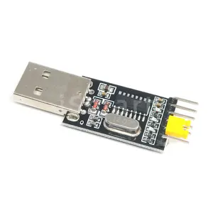 CH340 Modul USB untuk TTL CH340G Upgrade Download Sikat Kawat Kecil Piring STC Mikrokontroler Papan USB Ke Serial