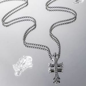 Trendy Hip-hop Jewelry Designable Rhinestone Cross Pendant Sweater <b>Chains</b> for <b>Men</b> Women - Product Image 5