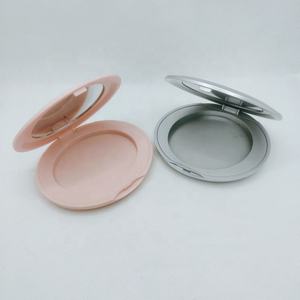 Estuche Compacto Reciclable Negro para Polvo con Espejo, Envase para Polvo Compacto Prensado, para Cosméticos y Perfumes - Product Image 5