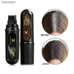 Cepillo de Coloración Instantánea para el Cabello de 15 ml, Marca Privada, Portátil, Negro, para Retocar la Línea del Cabello, para Uso Profesional en Salón y en Casa - Product Image 6