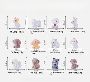 Venta al por mayor flocado muñeca creativa lindo Corgi cachorro lindo pequeño adorno ornamento - Product Image 6