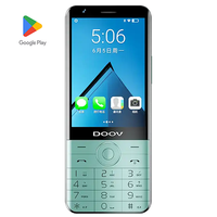 Teléfono Móvil para Personas Mayores Doov R17 PRO 4G de Fábrica, Teléfono con Doble Tarjeta SIM, Teclado Android, Pantalla Táctil, 4+64 GB