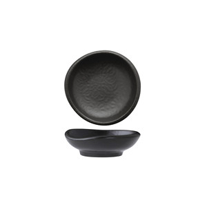 Black Matt Round Bowl Ø 8 cm Gural - Product Image 1