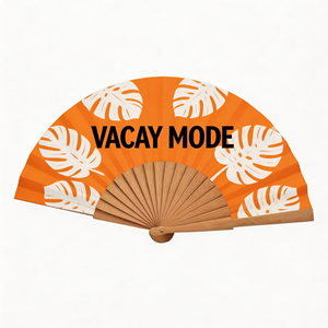 Abanicos Tradicionales Hechos a Mano, Abanico Plegable con Logotipo Personalizado, Abanico de Bambú con Sonido al Abrir, Abanico Promocional Personalizado - Product Image 1