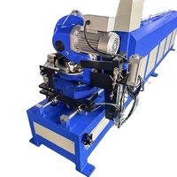 Machine de formage de brides TDC pour conduits CVC avec moteur et pompe – Équipement de fabrication et de formage de conduits facile à utiliser