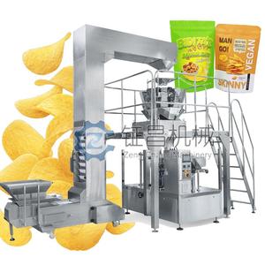 Multi-Function Best Price Full Automatic <b>Rotary</b> Snacks Beans Potato Packaging Packing <b>Machine</b> Full Automatic Packaging <b>Machine</b> - Product Image 1