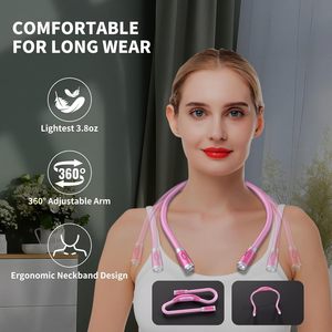 LUXJET Neck Reading Light <b>LED</b> Rechargeable Portable 360 Degree Flexible Arms For <b>Bed</b> Reading - Product Image 5