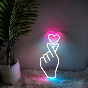 Sáng tùy chỉnh <span class=keywords><strong>Acrylic</strong></span> Neon <span class=keywords><strong>LED</strong></span> chiếu sáng dấu hiệu toàn bộ ánh sáng kỹ thuật số biển và hiển thị - Product Image 4