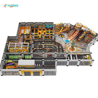 Équipement de jeu intérieur personnalisé pour enfants, aire de jeux pour enfants, ensemble de jeux souples avec toboggan