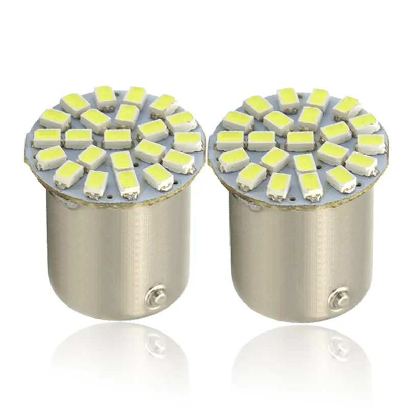 1 Bóng Đèn Led Tự Động MISTORE 1156 1157 3014 22smd Bật Đèn Tín Hiệu Đèn Đảo Ngược Đèn Sương Mù