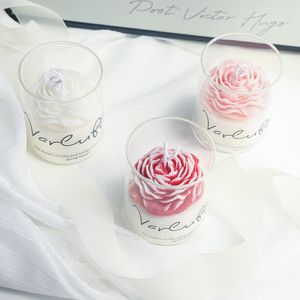 Candele Artigianali all'Ingrosso in Barattolo di Vetro Trasparente Ecologico, Profumate alla Peonia a Doppio Strato per le Festività - Product Image 2