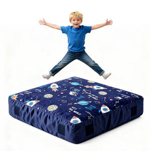 Alfombra Sensorial de Espuma Triturada con Cubierta de Terciopelo Lavable Multiusos de 5 x 5 Pies, Personalizada OEM, para Estimulación Sensorial Infantil - Product Image 1