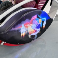 Voiture de divertissement Happy Le Bar Car 360, voiture roulante à 360°, 2 places, capacité 150 kg, prête à être expédiée