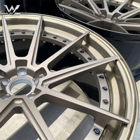 Nuevas Llantas de Aleación de Aluminio Forjado de 2 Piezas, Diseño Cóncavo en Y, Color Bronce Gunmetal, de 18-22 Pulgadas, Ajuste Universal para SUVs, 3 Años de Garantía