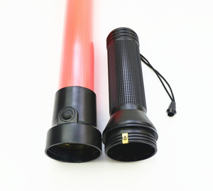 Bâton de signalisation portable à <span class=keywords><strong>prix</strong></span> d'usine, lampe torche rouge, verte, bleue, bâton de signalisation, clignotant en plastique pour la circulation - Product Image 5