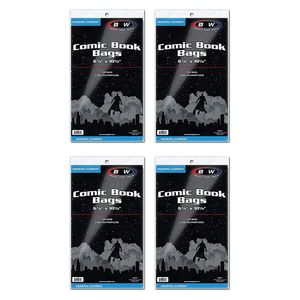 Sacs de bande dessinée actuels refermables écologiques Sacs de bande dessinée Sac de rangement anti-poussière et anti-humidité - Product Image 5