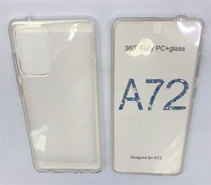 Coque de téléphone en TPU cristal Transparent pour Samsung Galaxy A13 4G A04S A72 5G A52 A42 <span class=keywords><strong>A32</strong></span> A02S <span class=keywords><strong>2</strong></span> en 1 360 Double face couverture complète - Product Image 6