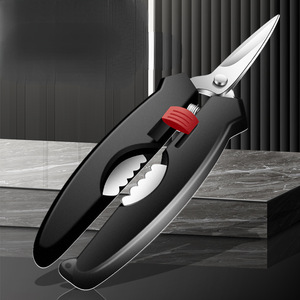 Crab <b>Scissors</b> Stainless Steel Heavy Duty <b>Kitchen</b> Outdoor Fishing Tool - Product Image 2