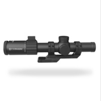TYPHON 1-10x24IR FFP LPVO Premier plan focal Rouge Vert Réticule illuminé Tube de 30 mm Dia Viseurs optiques Portée de chasse grand Angle