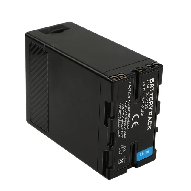 BP-U65 5200mAh BPU65 Battery for Sony Camcorder PMW-100 PMW-200 EX1 CE RoHS Certified Wholesale Bulk 12-Month Warranty in Stock