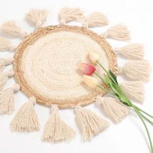 Bano Bohemio Adornos Para Pagar Macrame Colgante Colorido Decoracion <span class=keywords><strong>Dorada</strong></span> El Salon Tejido a Mano <span class=keywords><strong>Casa</strong></span> - Product Image 6