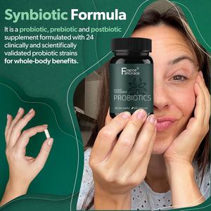 Extractos de Probióticos con Etiqueta Personalizada, 60 Cápsulas, Apoyo a la Salud Digestiva, Probiótico para Hombres y Mujeres, Suplemento Probiótico - Product Image 2