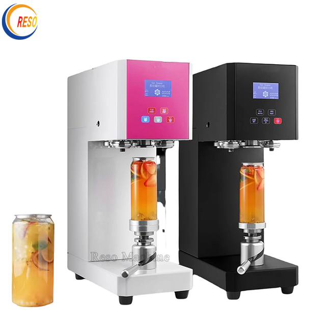 Aluminum Pop Metal Can Sealing Machine Automatic Drink Can Sealer Machine