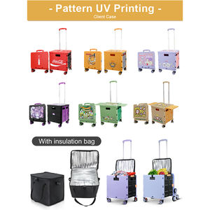 BAOYU <span class=keywords><strong>Chariot</strong></span> à 4 roues à double rangée avec <span class=keywords><strong>chariot</strong></span> à roues De <span class=keywords><strong>Course</strong></span> <span class=keywords><strong>Chariot</strong></span> de marché - Product Image 5