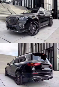 Nuevo Kit de Carrocería de Fibra de Carbono Personalizado YIKU para Mercedes-Benz GLS <span class=keywords><strong>Maybach</strong></span>, Estilo LD, Gris, Divisor de Carbono para SUV, Kits de Estilo VIP - Product Image 6
