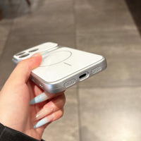Coque de protection magnétique antichoc pour téléphones mobiles 17 Air 16 15 14 18 Pro Max, couleurs créatives et tendance