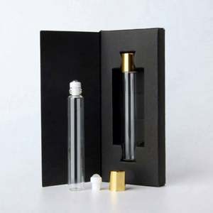 ขวดน้ำหอมขนาด10มล. 30มล. 50มล. ขวดแก้วพร้อมกล่องสำหรับใส่เครื่องสำอางขวดขนาดเล็กแบบใสสำหรับเดินทาง - Product Image 2