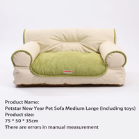 Luxe Super Doux Chaton Maison Chat Nid Bois et Velours Articles Pour Animaux De Compagnie Lit Canapé Meubles pour Chiens Chats Chenil Panier Maison Chat