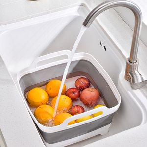 Chất lượng cao đóng mở nhựa lưu vực Over-the-sink món ăn bồn tắm với cống cắm thường vụ thiết kế để rửa rau món ăn wudu - Product Image 2