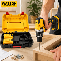 Kit de perceuse sans fil professionnelle 21V avec batterie au lithium, ensemble de perceuse électrique pour le travail du bois, l'assemblage et la réparation de meubles