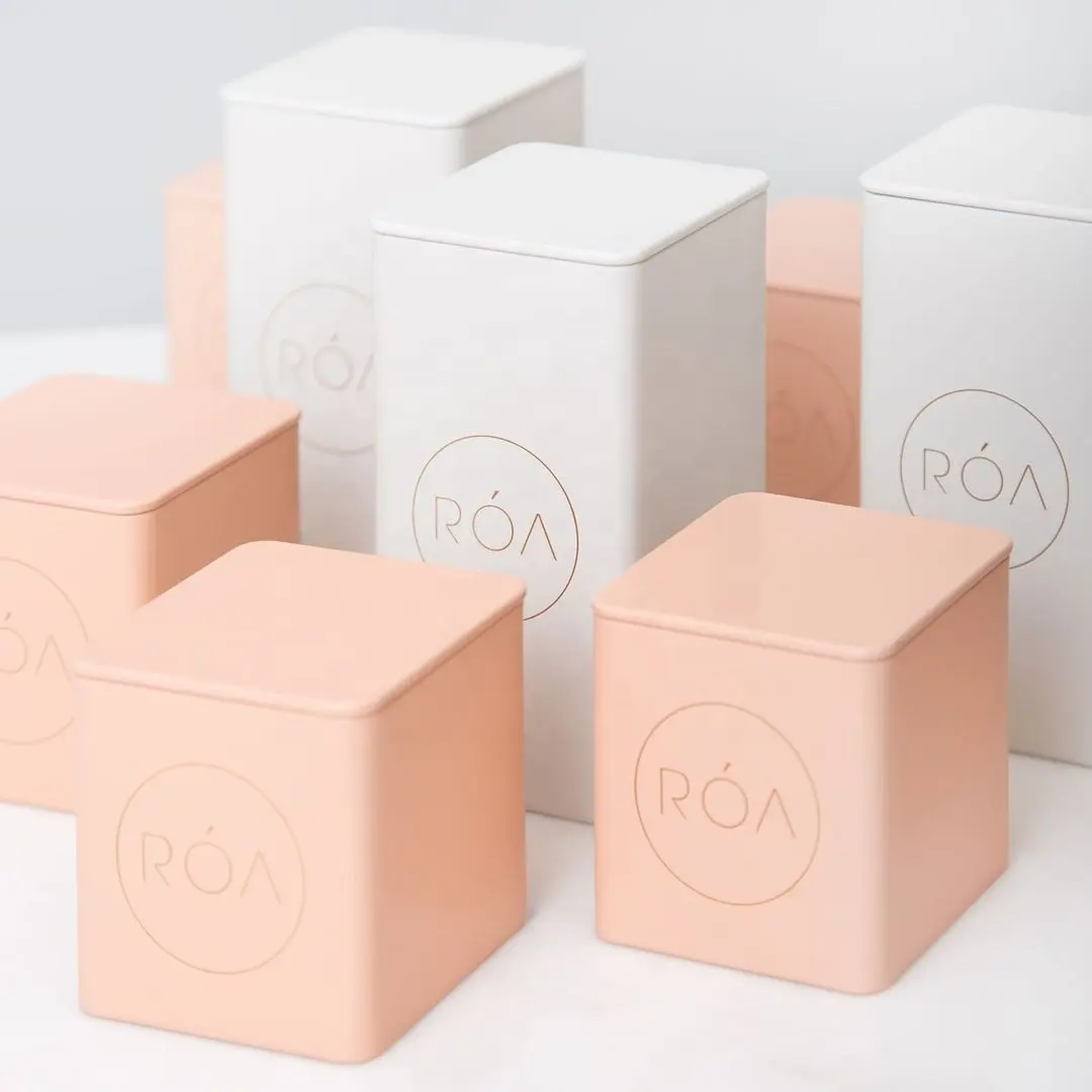 L'imballaggio del biscotto di stoccaggio del metallo può contenere le scatole di tè di peptide