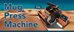 Máquina de Prensa Térmica Manual Mecolour para Sublimación de Tazas, Impresión DIY, Equipo de Transferencia con Temperatura y Tiempo Ajustables - Product Image 5