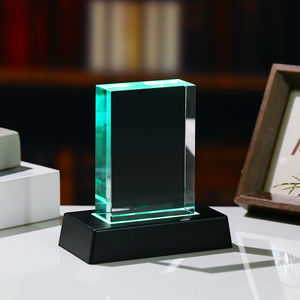 Vente en gros de cubes <span class=keywords><strong>photo</strong></span> en cristal K9 2D au laser, 7*3*10cm, bloc rectangulaire en <span class=keywords><strong>verre</strong></span> vierge, gravure <span class=keywords><strong>3D</strong></span>, cadeaux <span class=keywords><strong>avec</strong></span> base LED noire - Product Image 6